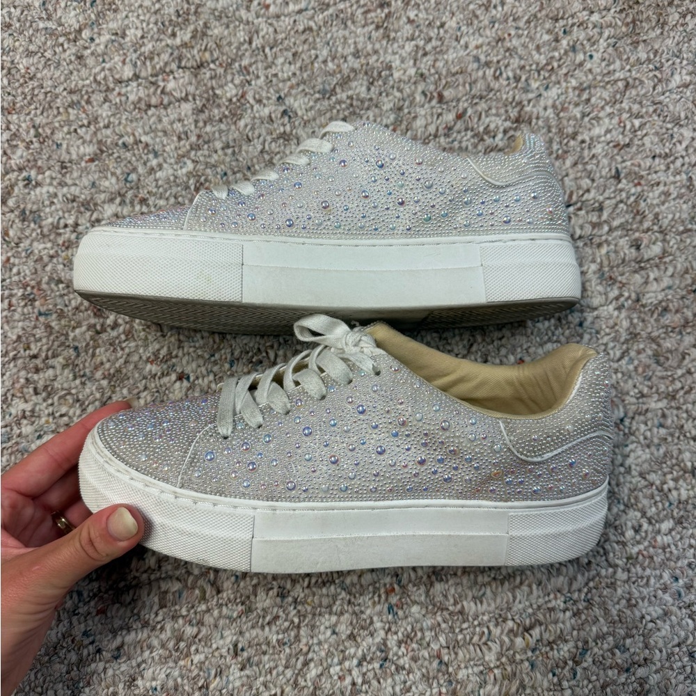 Women's Betsy Johnson Sparkly Sneakers